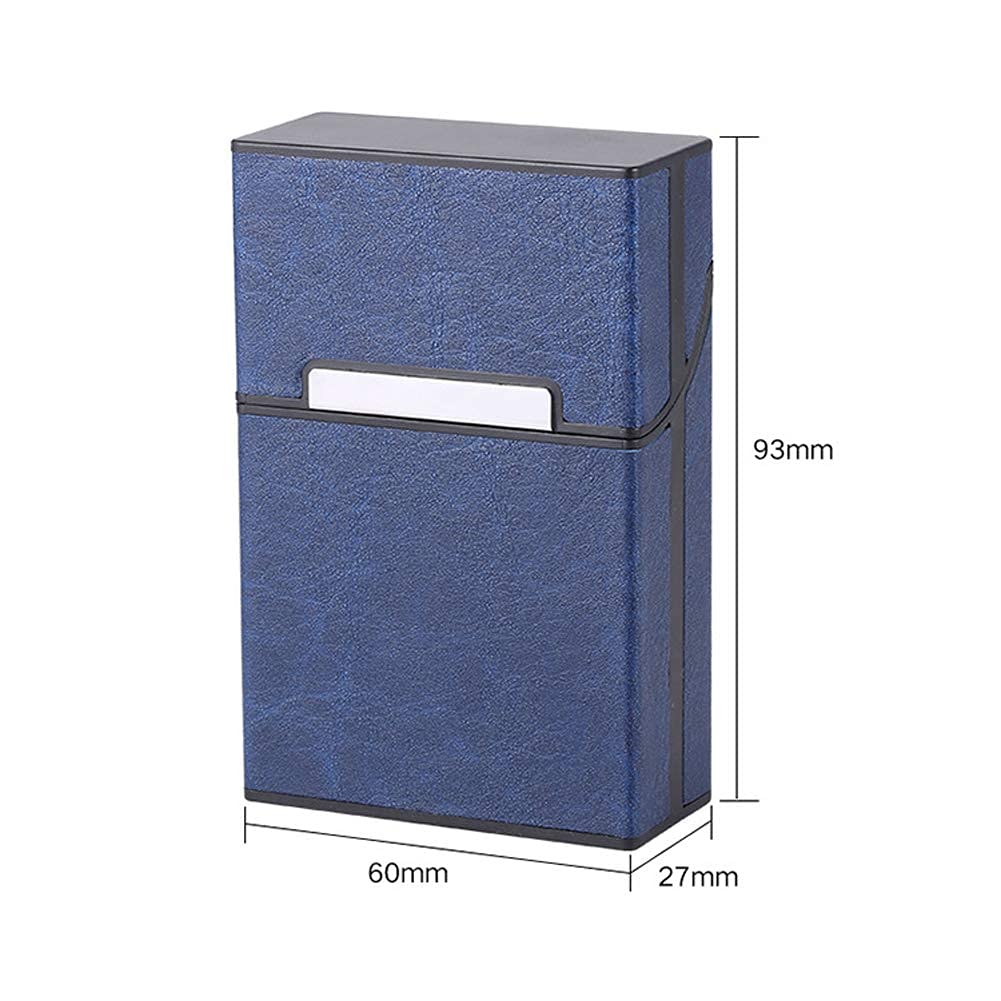 GUSTAVE King Size PU Leather Cigarette Case with Flip Top Closure Pocket Carrying Cigarette Hard Box and Holder for Whole Package Cigarettes 20pcs Design Fancy Style Box GUSTAVE King Size PU Leather Cigarette Case with Flip Top Closure Pocket Carrying Cigarette Hard Box and Holder for Whole Package Cigarettes 20pcs Design Fancy Style Box